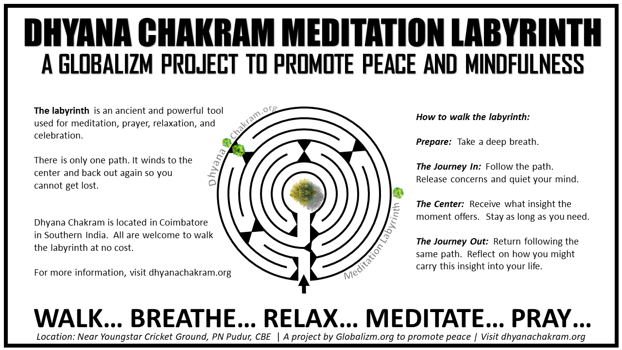 Dhyana Chakram Meditation Labyrinth